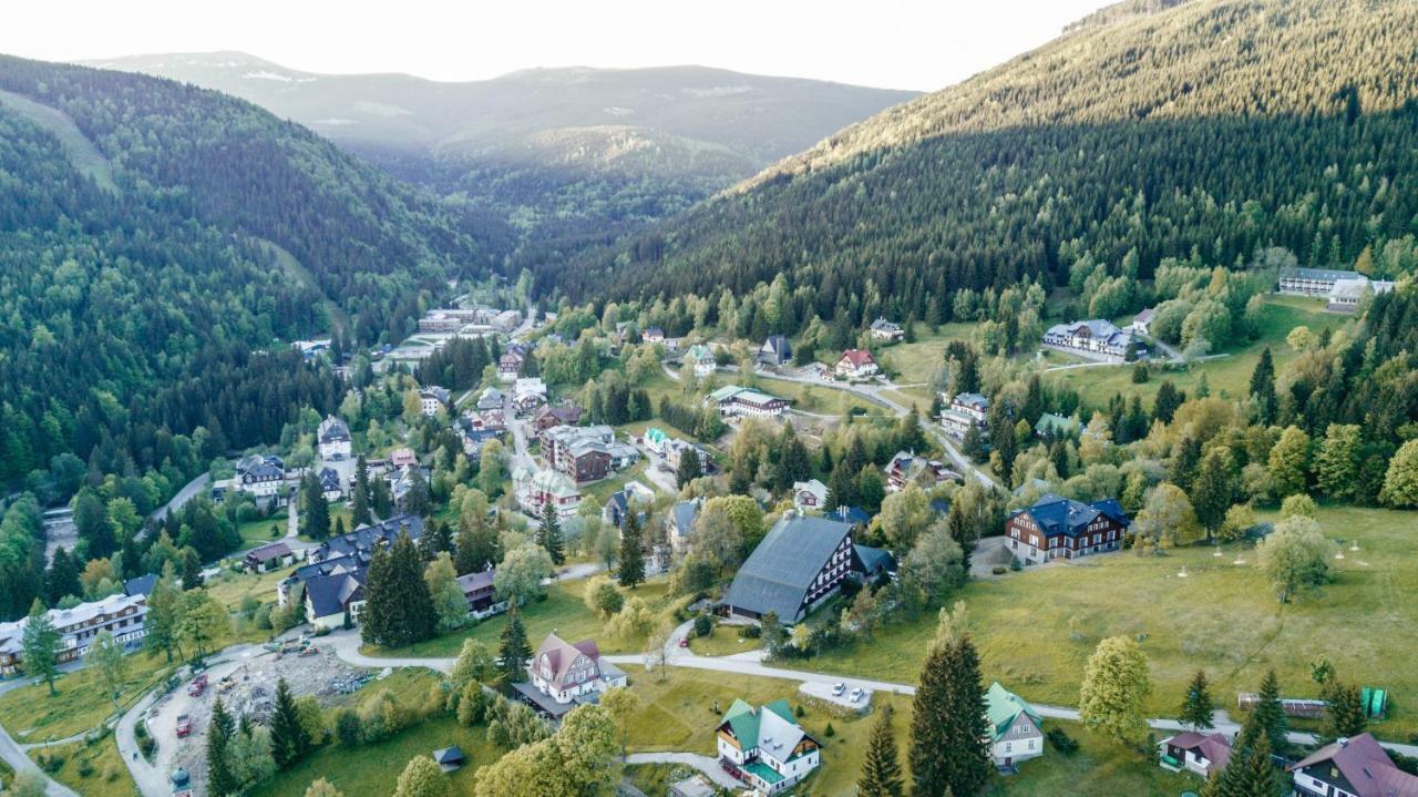 Pension Fuka Špindlerŭv Mlýn Exteriér fotografie